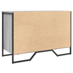 Berkfield Home Shoe Cabinet Grey Sonoma 90x38x61.5 cm Engineered Wood - thumbnail 6