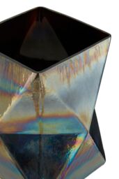 Orsina Rambia Large Oil Slick Glass Candle Holder - thumbnail 5
