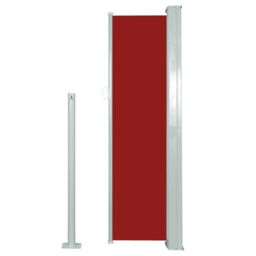 Berkfield Home Retractable Side Awning 120 x 300 cm Red - thumbnail 4