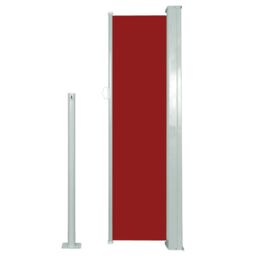 Berkfield Home Retractable Side Awning 120 x 300 cm Red - thumbnail 3