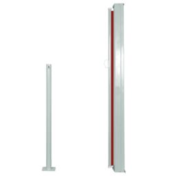 Berkfield Home Retractable Side Awning 120 x 300 cm Red - thumbnail 2