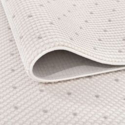 THE RUGS Carmel Modern Area Rugs & Runners Dotted Design Soft Pile in Grey - Size: 80 cm x 150 cm - thumbnail 3