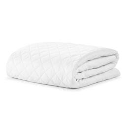 Velosso Quilted Mattress Protector Hypoallergenic in White - Size: King - thumbnail 5