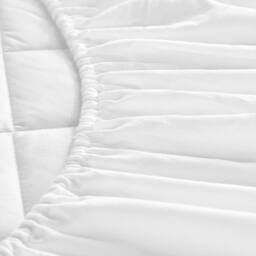 Velosso Quilted Mattress Protector Hypoallergenic in White - Size: King - thumbnail 4