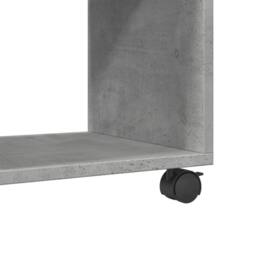 Berkfield Home Decorative vidaXL¬†Rolling¬†Cabinet¬†Concrete Grey 72x33x42.5 cm - thumbnail 8