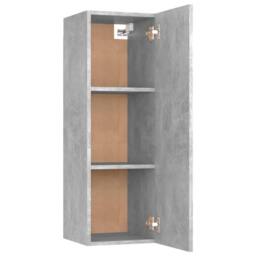 Berkfield Home TV Cabinet Concrete Grey 30.5x30x90 cm Engineered Wood - thumbnail 5