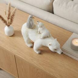 Garden Greatness Polar Bear Baby Bear Penguin Ornament - Size: 1 Pack - thumbnail 2