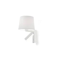 Netlighting 2 Light Indoor Wall Light White with Reading E27 Special Offer