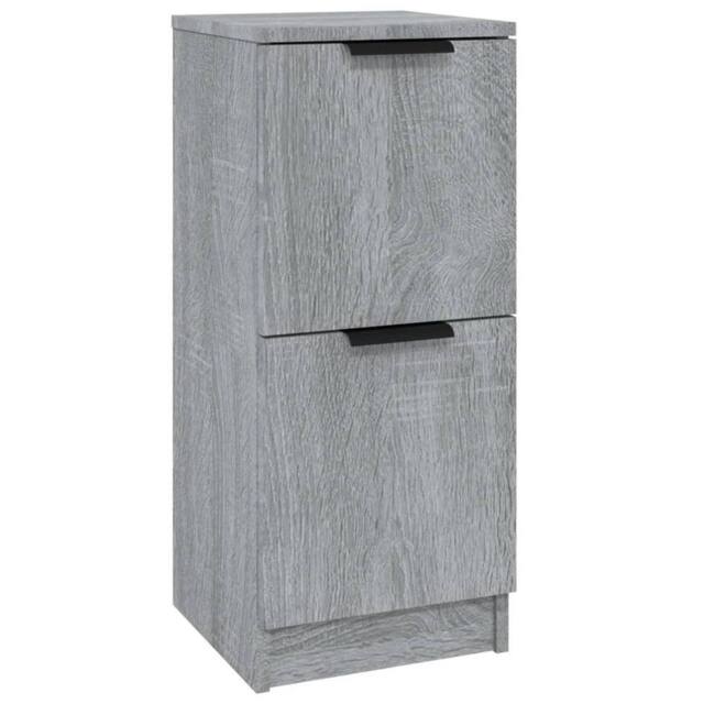 Berkfield Home Sideboard Grey Sonoma 30x30x70 cm Engineered Wood - Size: 30 x 30 x 70 cm - image 1
