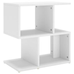 Berkfield Home Bedside Cabinet White 50x30x51.5 cm Engineered Wood - thumbnail 2