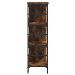 Berkfield Home Sideboard Smoked Oak 102x32x103.5 cm Engineered Wood in Brown - thumbnail 5