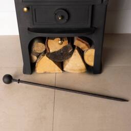 Charles Bentley Hawthorn Fireside Poker Iron Black Vintage Design - thumbnail 2