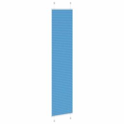 Berkfield Home Pleated Blind Blue 45x200 cm Fabric Width 44.4 cm Polyester - thumbnail 4