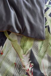 Paoletti Artemis Botanical 100% Cotton Duvet Cover Set - Size: Double - thumbnail 3