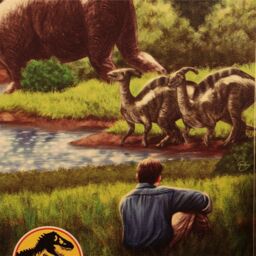 Jurassic Park Limited Edition 30th Anniversary Art Print in Green - Size: A3 - thumbnail 5