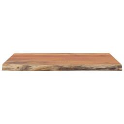 Berkfield Home Table Top 60x60x2.5 cm Square¬†Solid Wood Acacia Live Edge in Brown - thumbnail 5