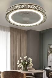 Living and Home Ceiling Mount Metal LED Fan Light - thumbnail 3