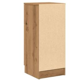 Berkfield Home Sideboards 2 pcs Artisan Oak 30x30x70 cm Engineered Wood in Brown - Size: 30 x 30 x 70 cm - thumbnail 7