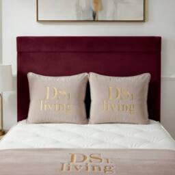 DS Living Majesty Maroon Ottoman Bed - Size: Super King - thumbnail 3