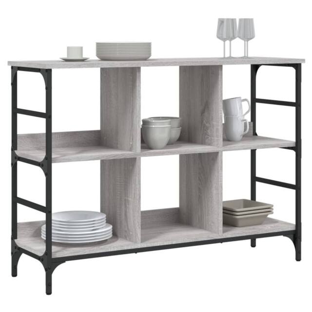 Berkfield Home Sideboard Grey Sonoma 102x32x73.5 cm Engineered Wood - image 1