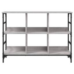 Berkfield Home Sideboard Grey Sonoma 102x32x73.5 cm Engineered Wood - thumbnail 4