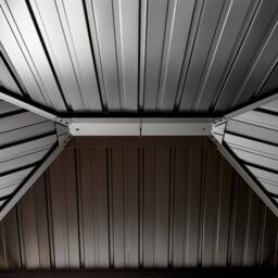 Rowlinsons Sojag Gazebo 3m x 3.7m - Aluminum - L365 x W300 x H275 cm in Brown - thumbnail 4