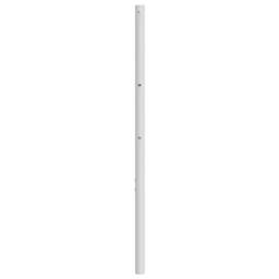 Berkfield Home Metal Headboard White 135 cm - thumbnail 4