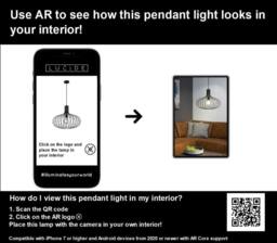 Lucide 'MANUELA' Dimmable Adjustable Indoor Vintage Pendant Light 1xE27 in Black - thumbnail 5