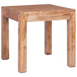 Berkfield Home Coffee Table 53x50x50 cm Solid Reclaimed Wood in Brown - Size: 53 x 50 x 50 cm - thumbnail 1