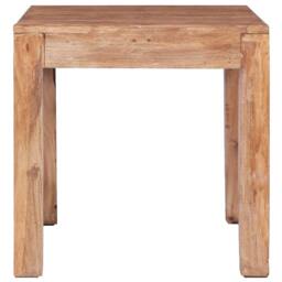 Berkfield Home Coffee Table 53x50x50 cm Solid Reclaimed Wood in Brown - Size: 53 x 50 x 50 cm - thumbnail 2