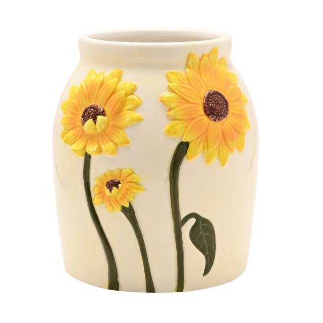 The Cottage Garden Mother's Day Handpainted Sunflower Vase - image 1