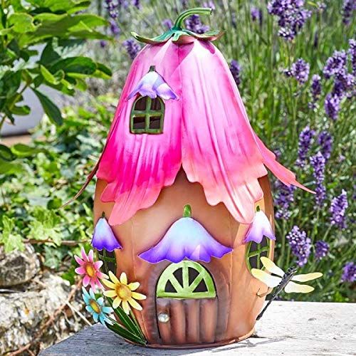 Marco Paul Fairy House Garden Ornament - Fuchsia Foyer - image 1