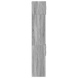 Berkfield Home Slim Storage Cabinet Grey Sonoma 30x42.5x225 cm Engineered Wood - thumbnail 7