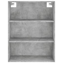 Berkfield Home Highboard Concrete Grey 69.5x34x180 cm Engineered Wood - thumbnail 6