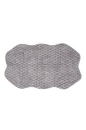 Living and Home Non-Slip Faux Plush Sofa Protector in Grey - Size: Small - thumbnail 8