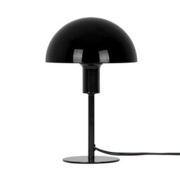 Nordlux Modern Indoor Table Lamp Black Metal E14 Dome Shade - Mains Powered, IP20 - thumbnail 1
