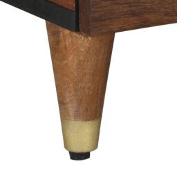 Berkfield Home Coffee Table 80x50x40 cm Solid Wood Mango in Brown - Size: 80 x 50 x 40 cm - thumbnail 8