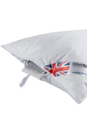 Homescapes Super Microfibre Lavender Pillow with Dried Lavender Insert in White - thumbnail 2