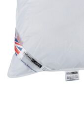 Homescapes Super Microfibre Lavender Pillow with Dried Lavender Insert in White - thumbnail 4