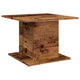 Berkfield Home Coffee Table Old Wood 55.5x55.5x40 cm Engineered Wood in Brown - thumbnail 2