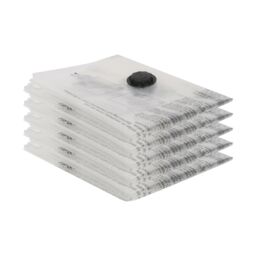 Harbour Housewares Vacuum Storage Bags - Medium (50 x 70cm) - White - Pack of 5 - thumbnail 1