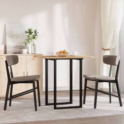Berkfield Home Table Top Square 70x70x2 cm Solid Wood Acacia in Brown - Size: 70 x 70 x 2 cm