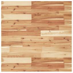 Berkfield Home Table Top Square 70x70x2 cm Solid Wood Acacia in Brown - Size: 70 x 70 x 2 cm - thumbnail 3