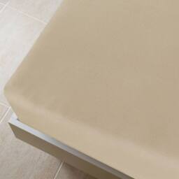 Berkfield Home Jersey Fitted Sheets 2 pcs Taupe 180x200 cm Cotton