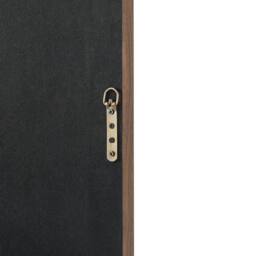 FurnitureboxUK Line Walnut Wood Full Length Rectangle 170x50cm Mirror - Size: 170x50 cm - thumbnail 5