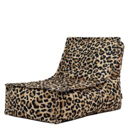 icon Dolce Scandi Leopard Soft Woven Kyoto Lounger Bean Bag, Multicolour - Size: Medium - thumbnail 3