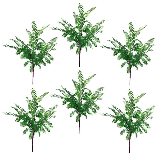 Leaf 6 x 55cm Himilayan Maidenhair Fern Bush Dark Green Plant - Size: 6 x 55 cm - image 1