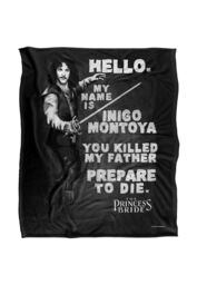 princess_bride Princess Bride Hello Again Silky Touch Super Soft Throw Blanket 152 X 127 cm in White - thumbnail 1