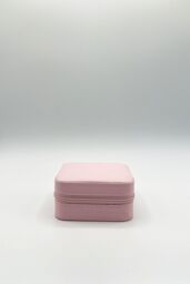 SVNX Women's Travel Jewellery Box in Pink - thumbnail 3