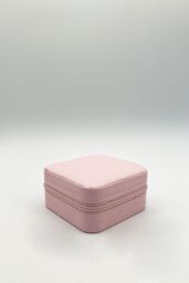 SVNX Women's Travel Jewellery Box in Pink - thumbnail 2